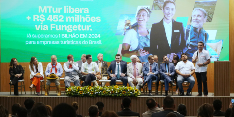 Com o novo aporte, o MTur liberou, apenas em 2024, mais de R$ 1 bilhão para todo o Brasil, incluindo ações com foco na COP30 e na recuperação do turismo no Rio Grande do Sul com foco na temporada de verão 2025. Foto: Roberto Castro