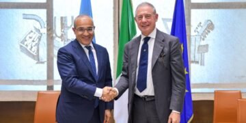 MIKAYIL JABBAROV MINISTRO ECONOMIA AZERBAIGIAN ADOLFO URSO, MINISTRO MIMIT